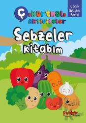 Çıkartmalı Aktiviteler Sebzeler Kitabım