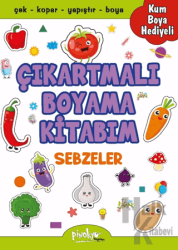 Çıkartmalı Boyama Sebzeler