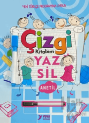 Çizgi Kitabım Yaz Sil Yazı Defteri Anetil