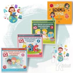 Çocuklar için IQ Zeka Geliştiren Oyunlar (4 Kitap Takım) 4 - 7 Yaş