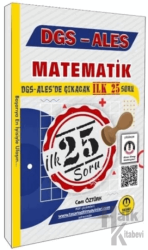 DGS ALES Matematik İlk 25 Çıkacak Soru Çözümlü