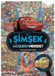 Disney Arabalar Şimşek Mcqueen Nerede? Ara ve Bul Faaliyet Kitabı (Ciltli)