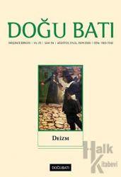 Doğu Batı Düşünce Dergisi Yıl: 23 Sayı: 94 - Deizm