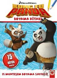 DreamWorks - Kung Fu Panda Boyama Kitabı 15 Muhteşem Boyama Sayfası - 15 Büyük Çıkartma