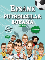 Efsane Futbolcular Boyama Kitabı