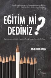 Eğitim mi Dediniz?