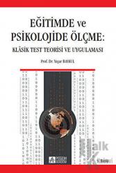 Eğitimde ve Psikolojide Ölçme