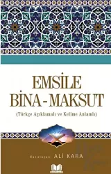 Emsile Bina Maksut Tercümesi Kelime Anlamlı (Ciltli) Türkçe Açıklamalı ve Kelime Anlamlı