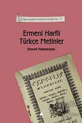 Ermeni Harfli Türkçe Metinler