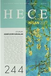 Hece Aylık Edebiyat Dergisi Sayı: 244 - Nisan 2017