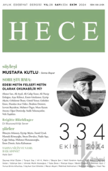 Hece Dergisi - Sayı 334 Ekim 2024