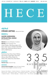 Hece Dergisi - Sayı 335 Kasım 2024