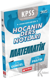 Hocanın Ders Notları Matematik