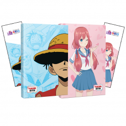 İkili Luffy-Flying Kisses Defter ve Ayraç