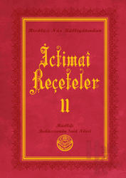 İctimai Reçeteler II (Küçük Boy) (Ciltli)