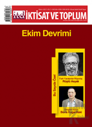 İktisat ve Toplum Dergisi Sayı: 84 Ekim 2017