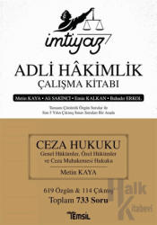 İmtiyaz - Adli Hakimlik Çalışma Kitabı