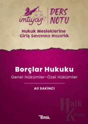 İmtiyaz HMGS Ders Notları Borçlar Hukuku (Genel Hükümler-Özel Hükümler)