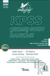 İmtiyaz KPSS Çıkmış Soru Bankası