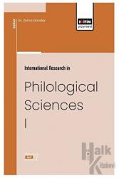 İnternational Research İn Philological Sciences I