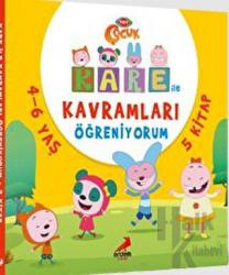 Kare ile Kavramları Öğreniyorum (5 kitap Takım)