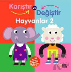 Karıştır ve Değiştir Hayvanlar 2 (Ciltli)