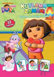 Kaşif Dora - Kutlama Zamanı Boyama ve Faaliyet Kitabı