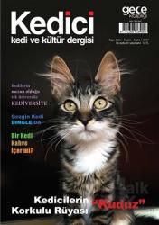 Kedici Kedi ve Kültür Dergisi Sayı: Ekim-Kasım-Aralık 2017