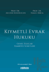 Kıymetli Evrak Hukuku (Ciltli)