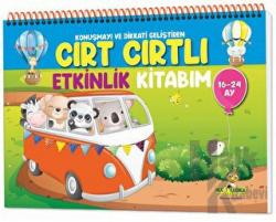 Konuşma ve Dikkati Geliştiren Cırt Cırtlı Etkinlik Kitabım (16-24 Ay)