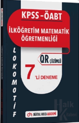 KPSS 2025 ÖABT İlköğretim Matematik Öğretmenliği Lokomotif Serisi QR Çözümlü 7'li Deneme