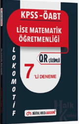 KPSS 2025 ÖABT Lise Matematik Öğretmenliği Lokomotif Serisi QR Çözümlü 7'li Deneme