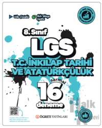 LGS 8. Sınıf T.C. İnkilap Tarihi ve Atatürkçülük Sarmal 16 Deneme