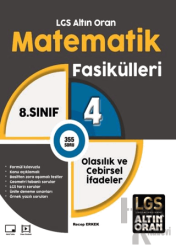 LGS Altın Oran Matematik Fasikülleri 4 Olasılık ve Cebirsel İfadeler