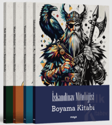 Maya Mitoloji Boyama Seti - 4 Kitap