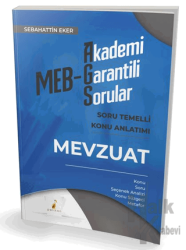 MEB – AGS Mevzuat Soru Temelli Konu Anlatımı