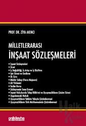 Milletlerarası İnşaat Sözleşmeleri (Ciltli)