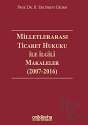 Milletlerarası Ticaret Hukuku ile İlgili Makaleler (Ciltli)