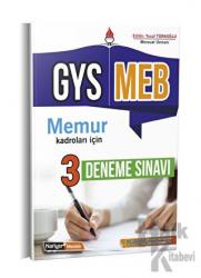 Milli Eğitim Bakanlığı Memur Kadroları İçin GYS 3 Deneme Sınavı