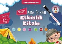 Minik Gezgin Etkinlik Kitabı (Animasyon Destekli) Yaz-Sil 3-6 Yaş