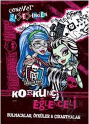 Monster High Korkunç Eğlenceli Bulmacalar, Öyküler ve Çıkartmalar Bulmacalar Öyküler Çıkartmalar