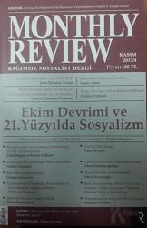 Monthly Review Bağımsız Sosyalist Dergi Kasım 2017 / 4. Sayı