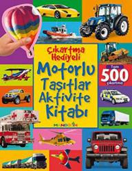 Motorlu Taşıtlar Aktivite Kitabı - Çıkartma Hediyeli