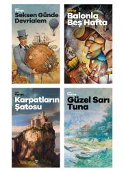 Muhteşem Jules Verne Seti - 4 Kitap