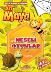 Neşeli Oyunlar Arı Maya Boyama Kitabı