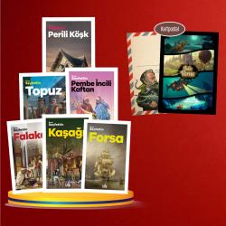 Ömer Seyfettin - 6 Kitap  1 Kartpostal Urun