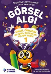 Okul Öncesi Bilişsel Beceriler Gelişim Serisi - Görsel Algı Curious and Genius