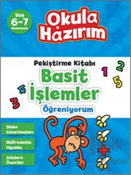 Okula Hazırım 8: Pekiştirme Kitabı Basit İşlemler Öğreniyorum