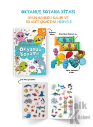 Okyanus Boyama Kitabı - Oyun Hamuru, Oyuncak ve Çıkartma Hediyeli