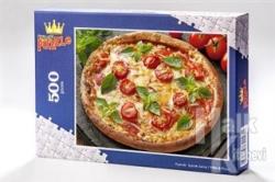 Pizza (500 Parça) - Ahşap Puzzle Yiyecek - İçecek Serisi - (YI04-D)